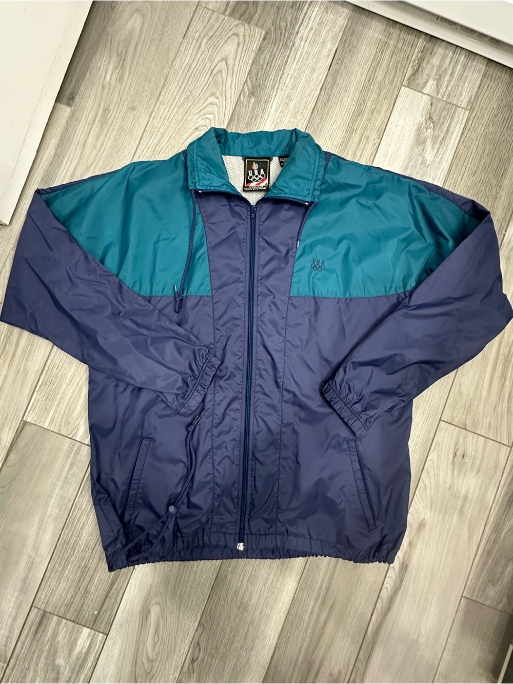 Vintage 90s Jc penny USA Olympic windbreaker jacket